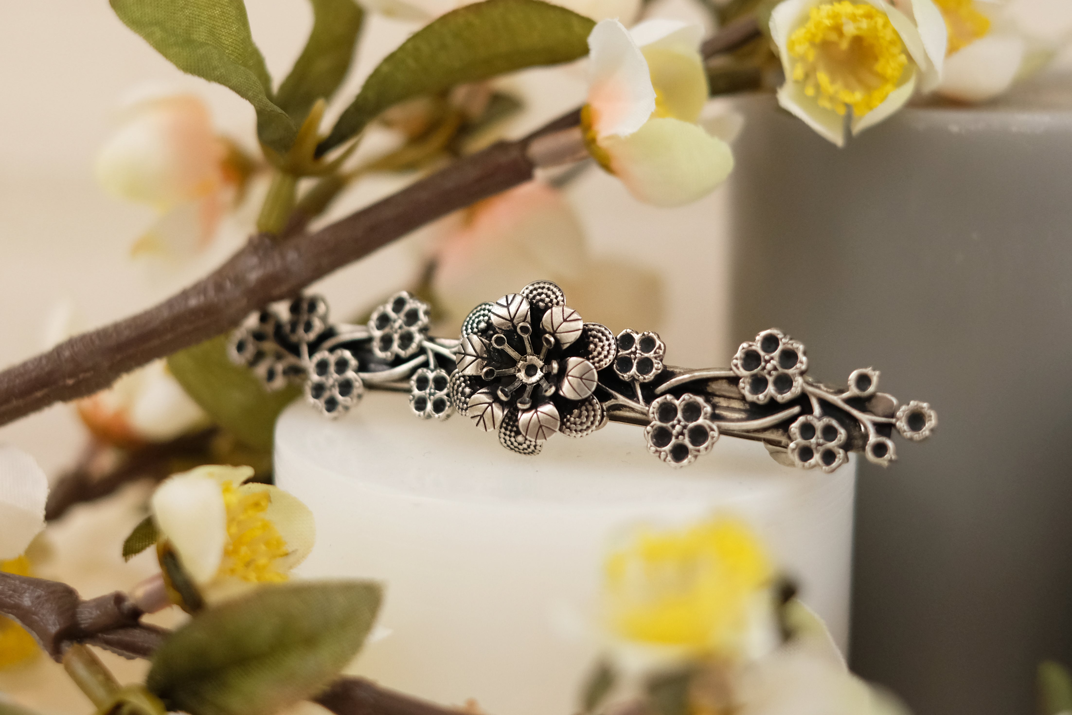 xFancy Bloom | Thin Barrette