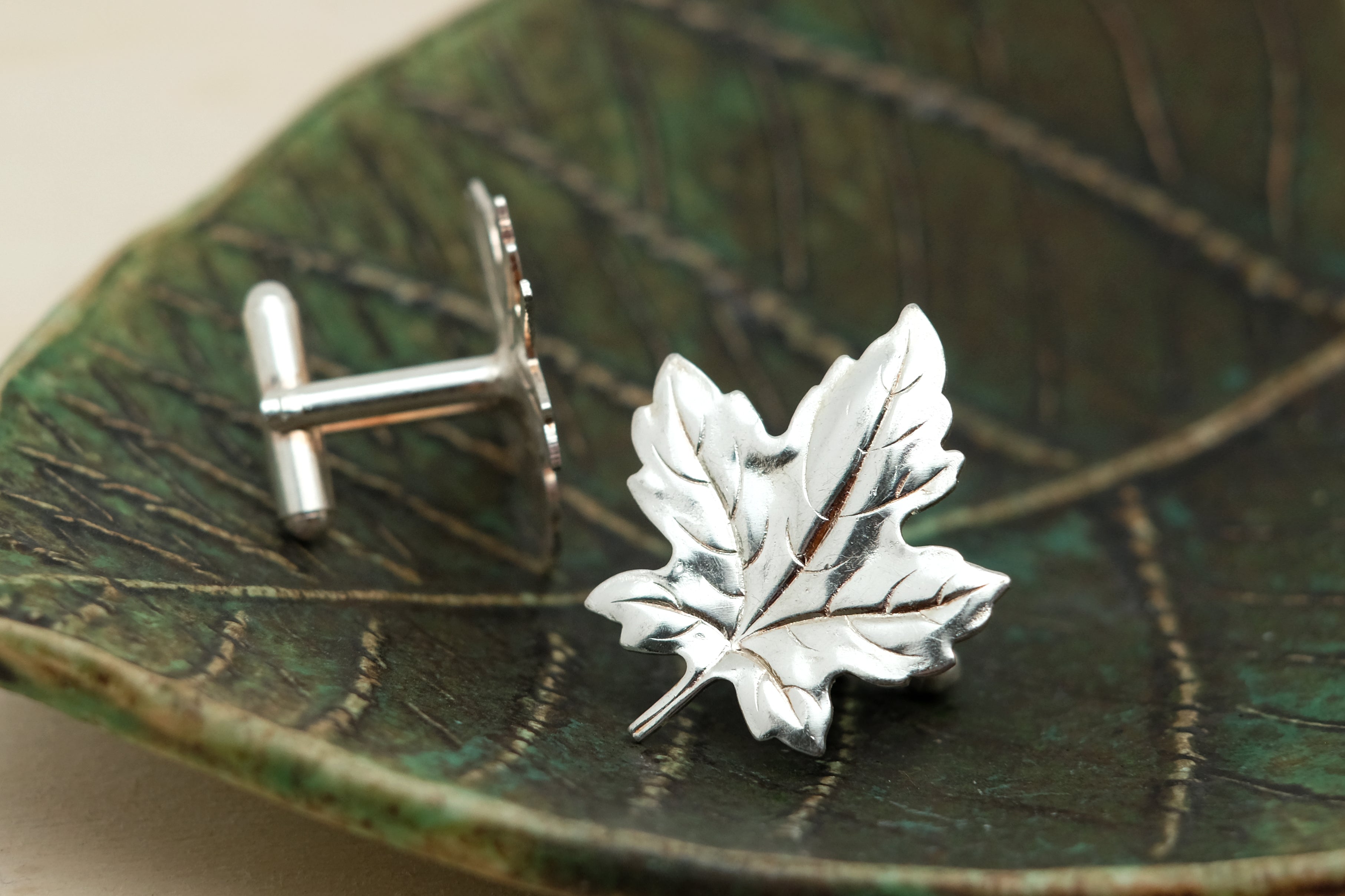 Maple Leaf is Large | Cufflinks