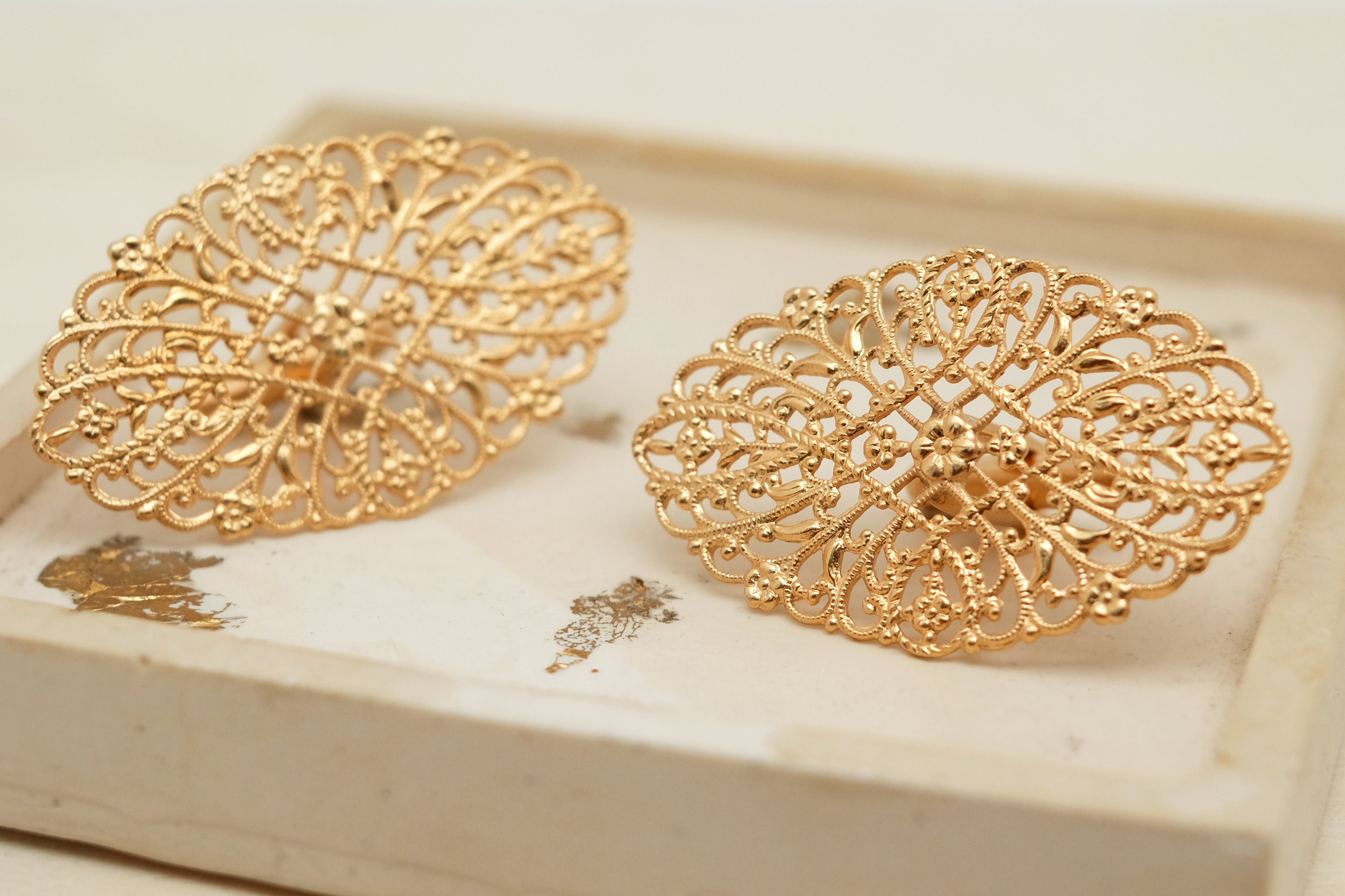 Oval Lace | Cufflinks