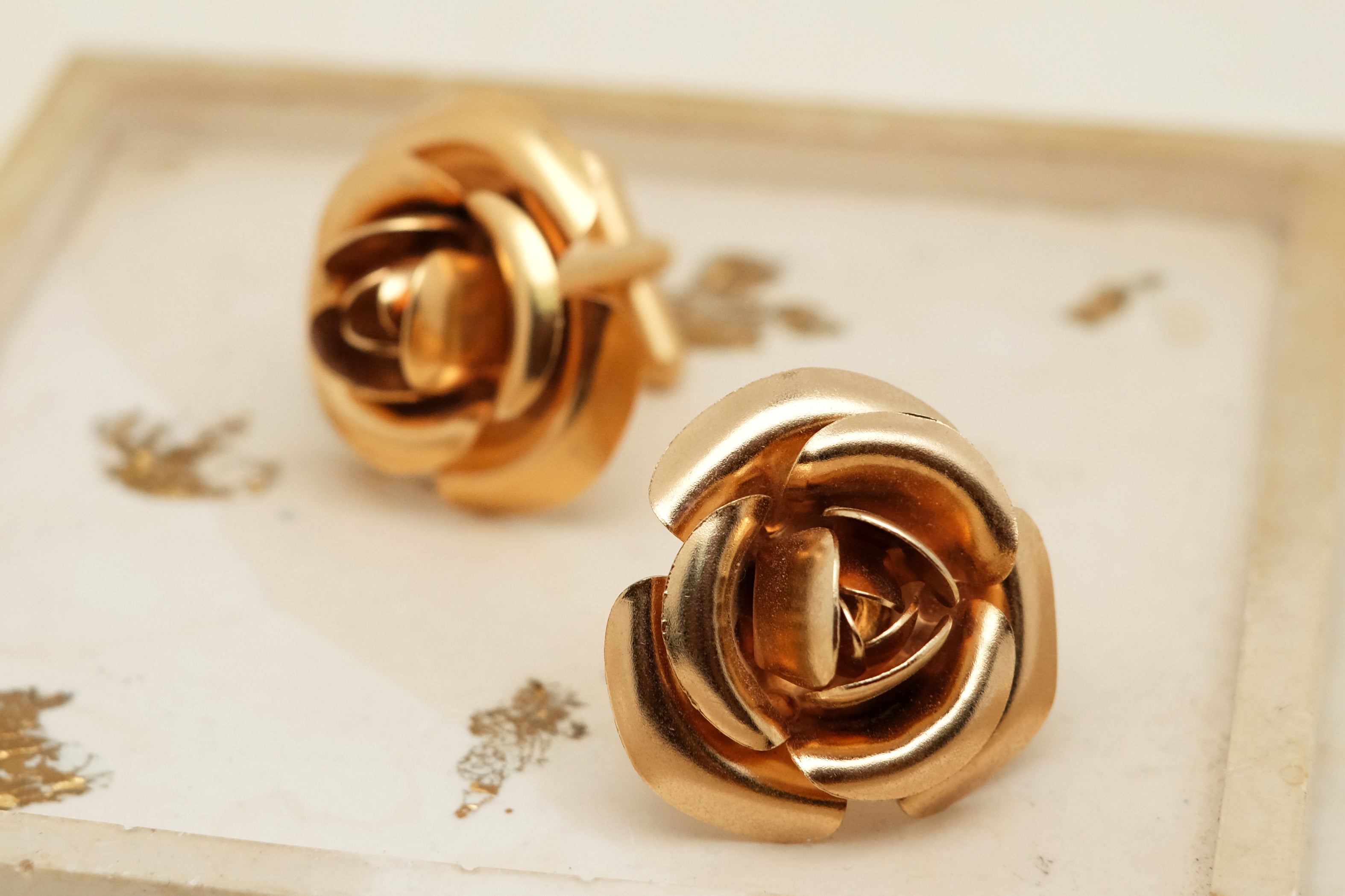 One Rose Bigger | Cufflinks