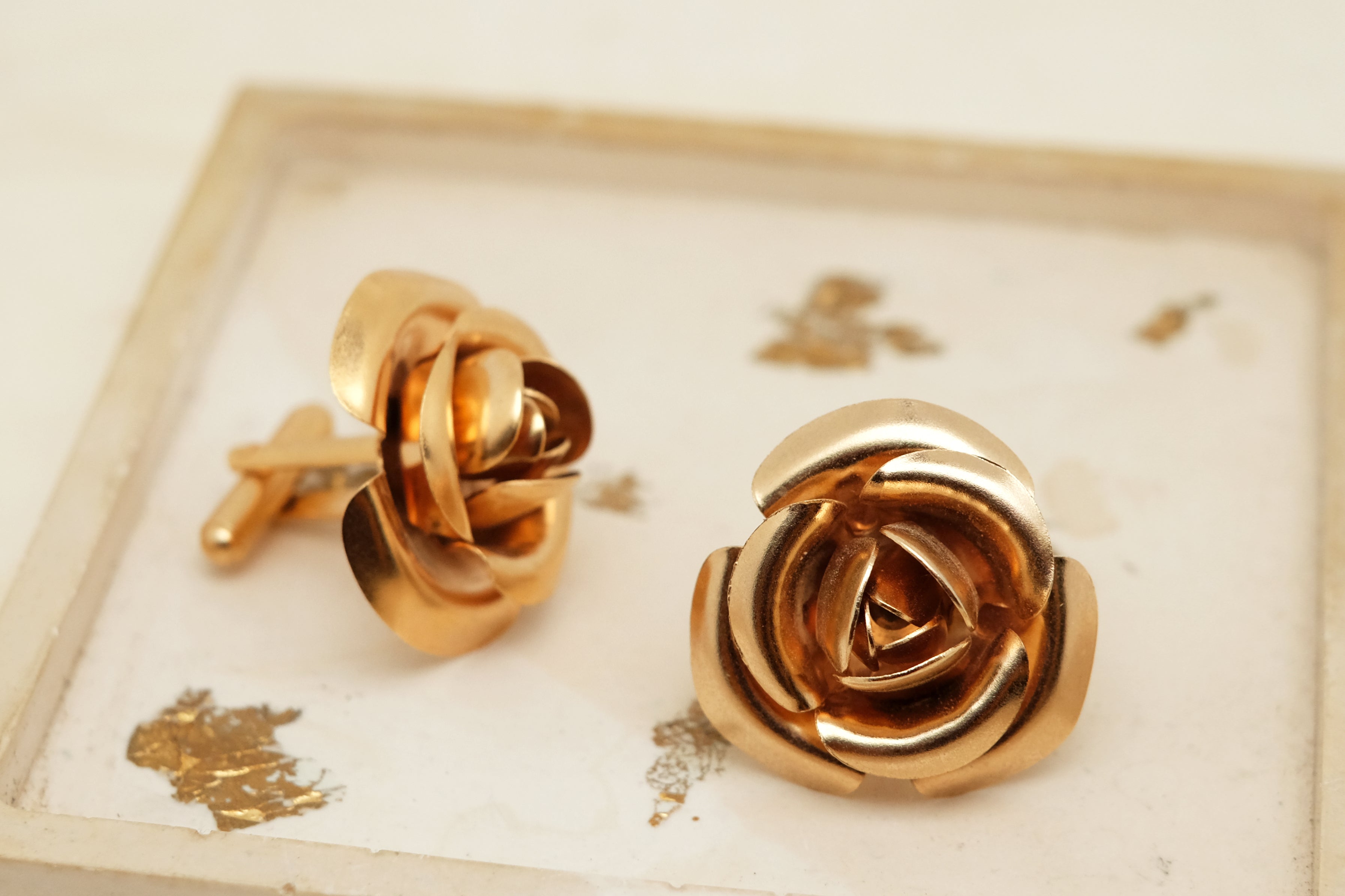 One Rose Bigger | Cufflinks