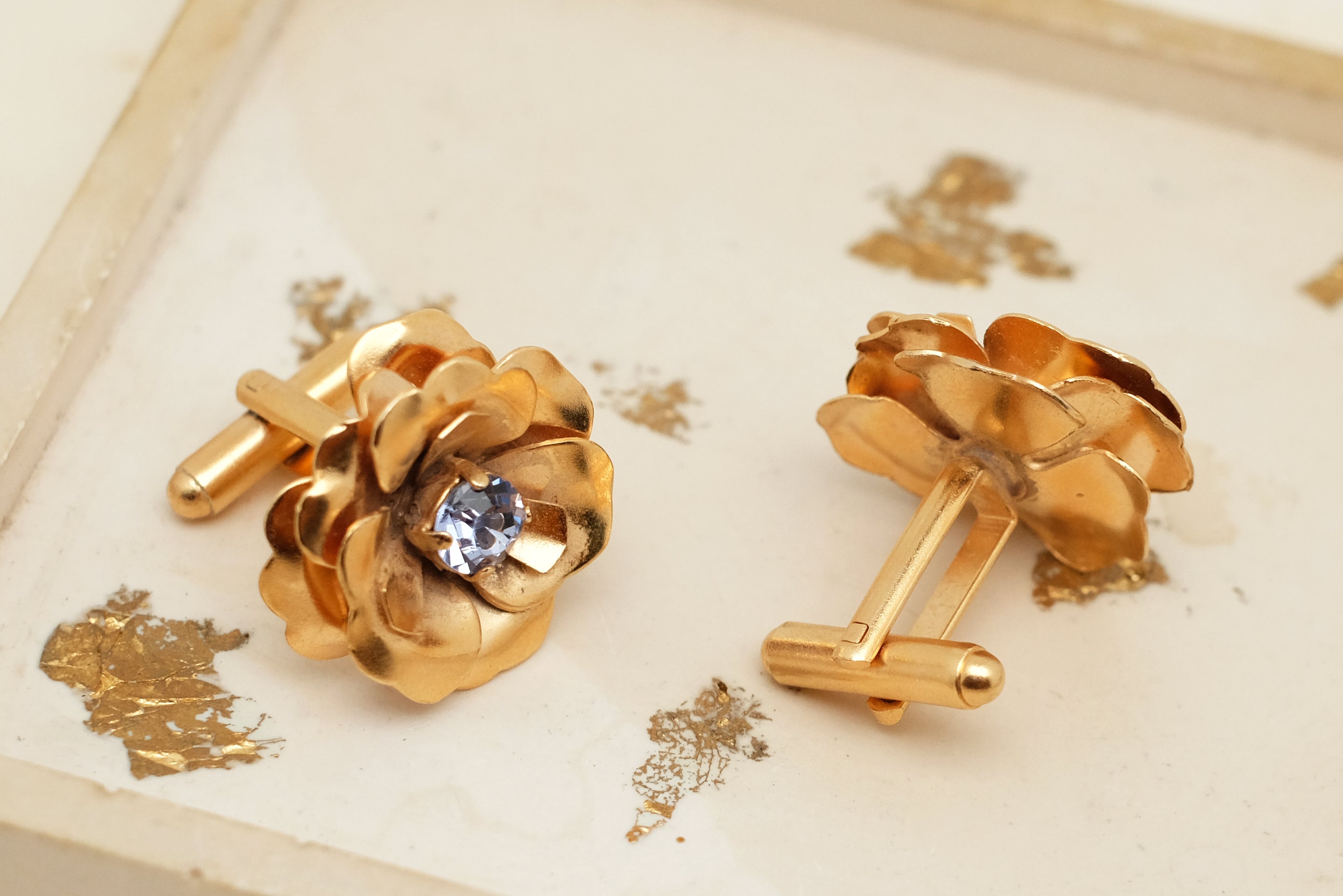 Roses and Crystals | Cufflinks