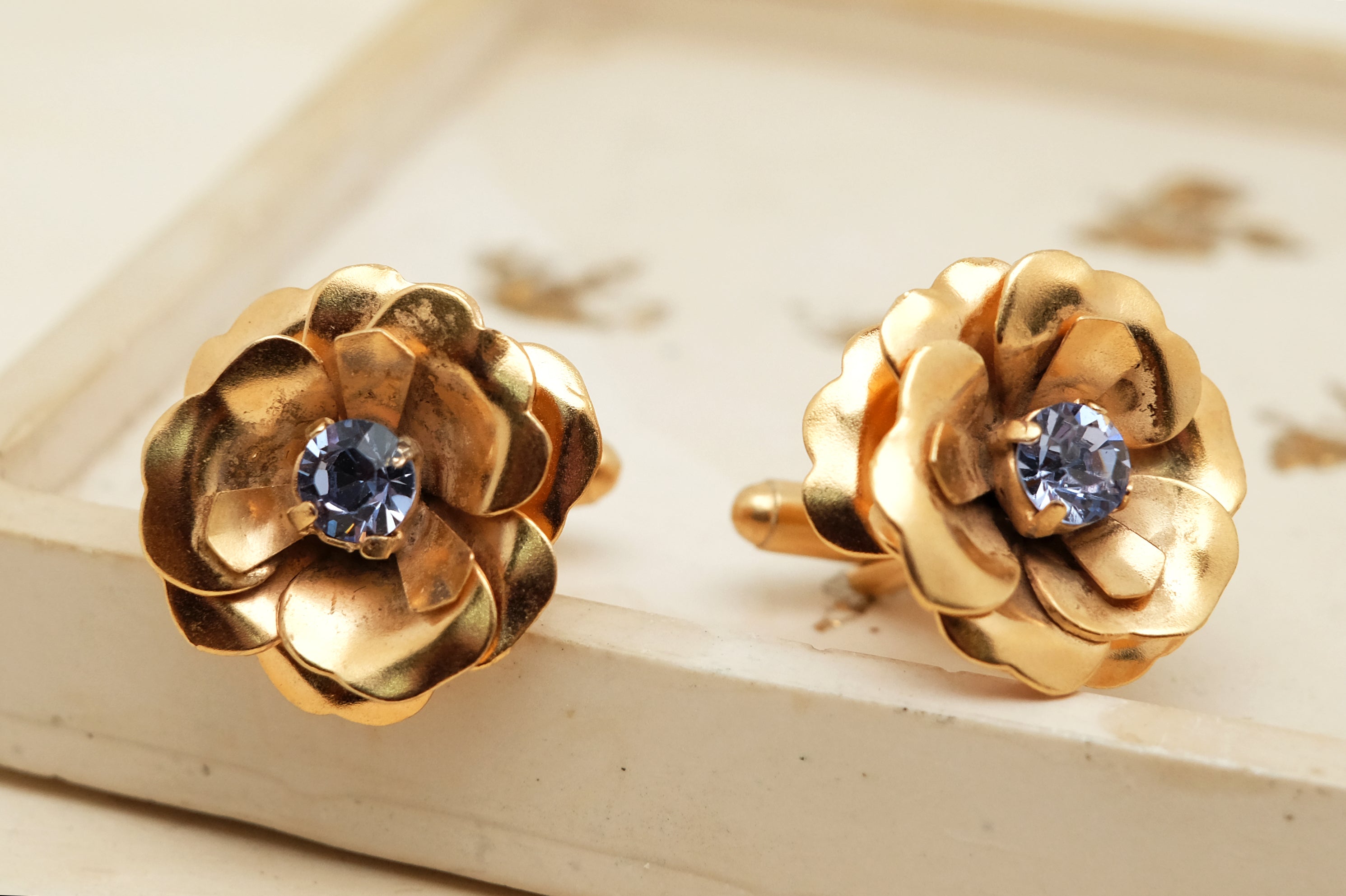 Roses and Crystals | Cufflinks