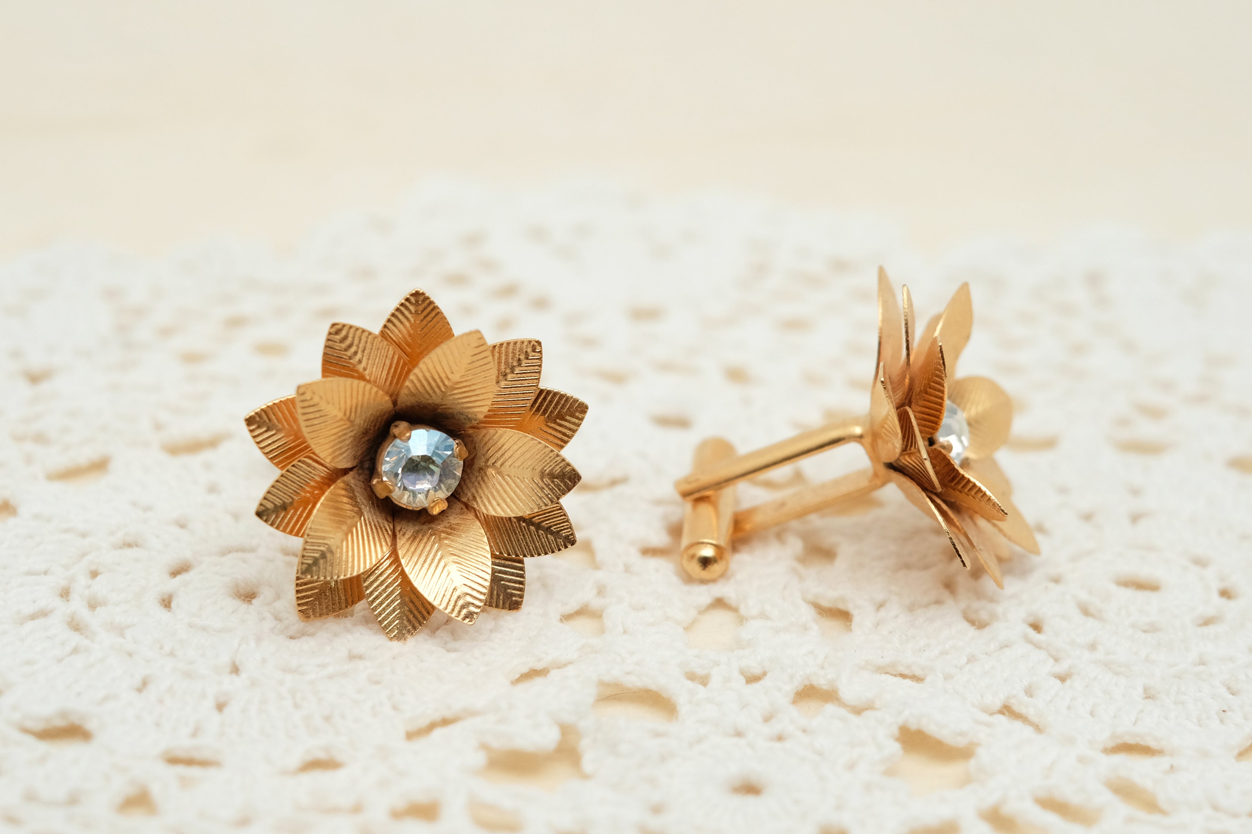 Crown Daisy Jewel | Cufflinks