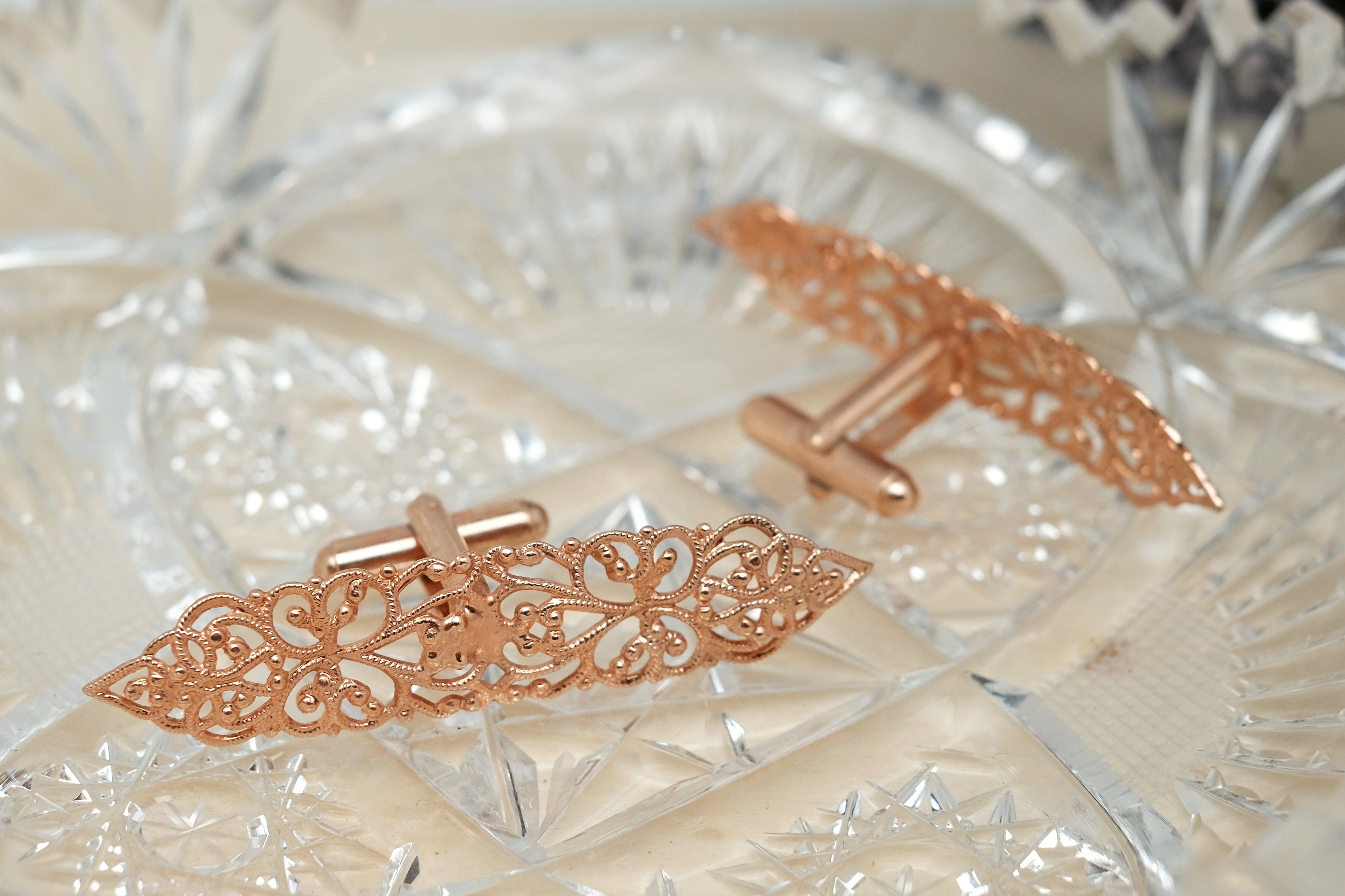 Tender Victorian Lace | Cufflinks