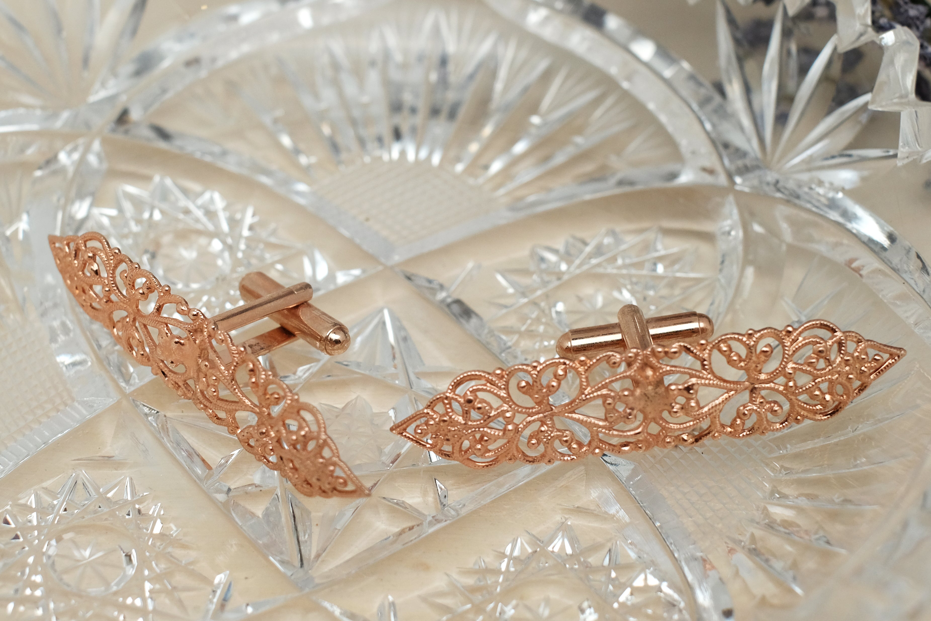 Tender Victorian Lace | Cufflinks