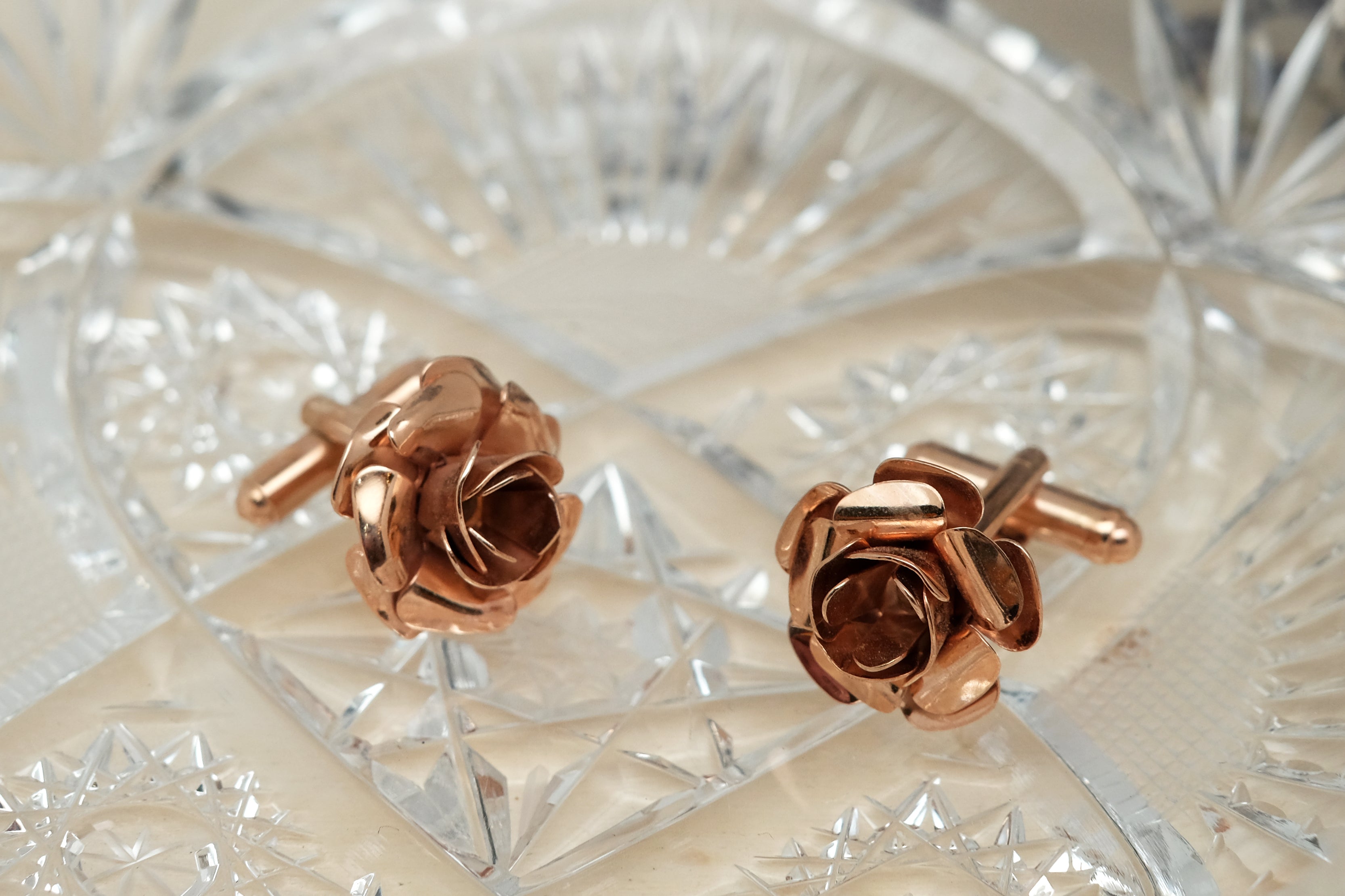 One Rose Smaller | Cufflinks