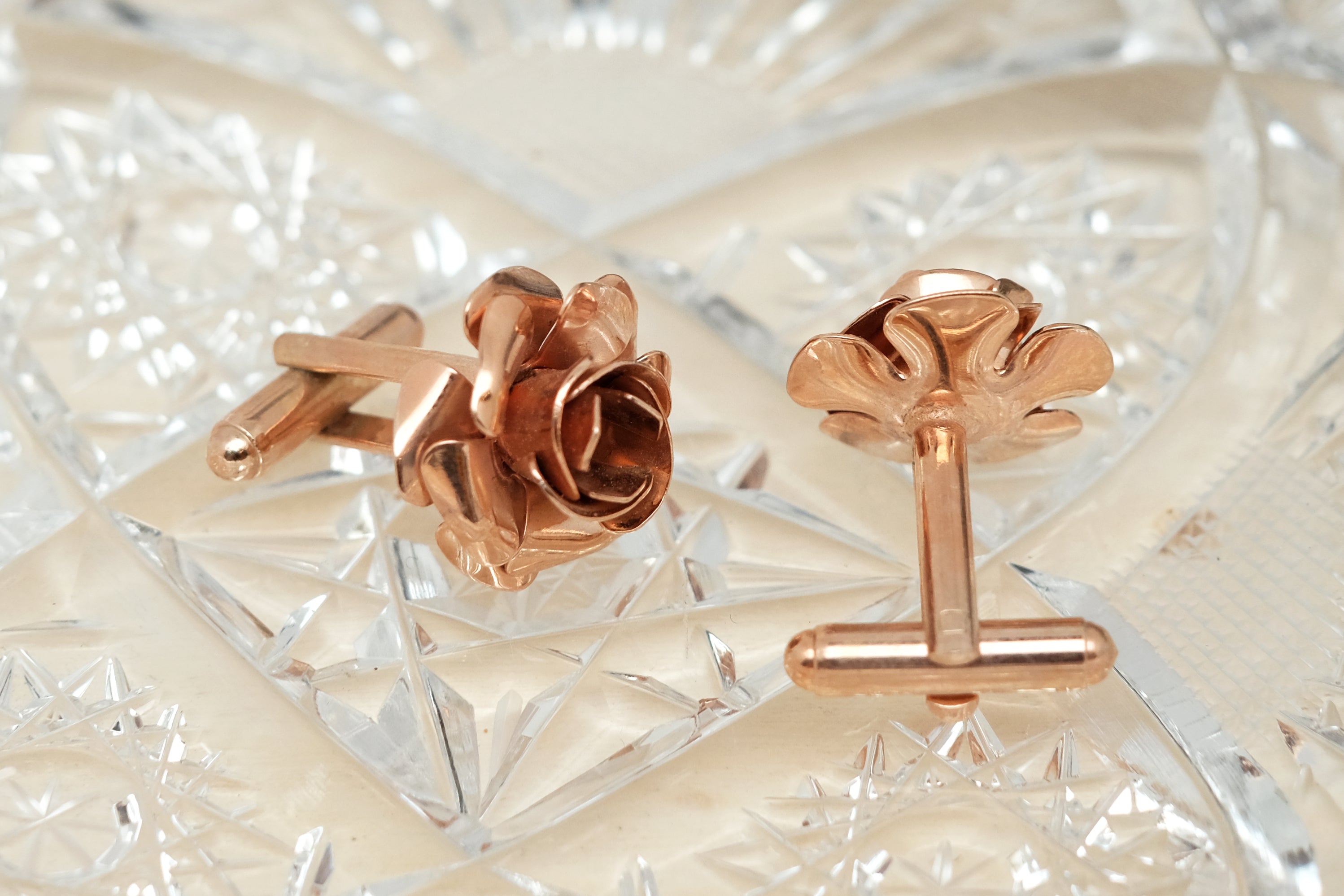 One Rose Smaller | Cufflinks