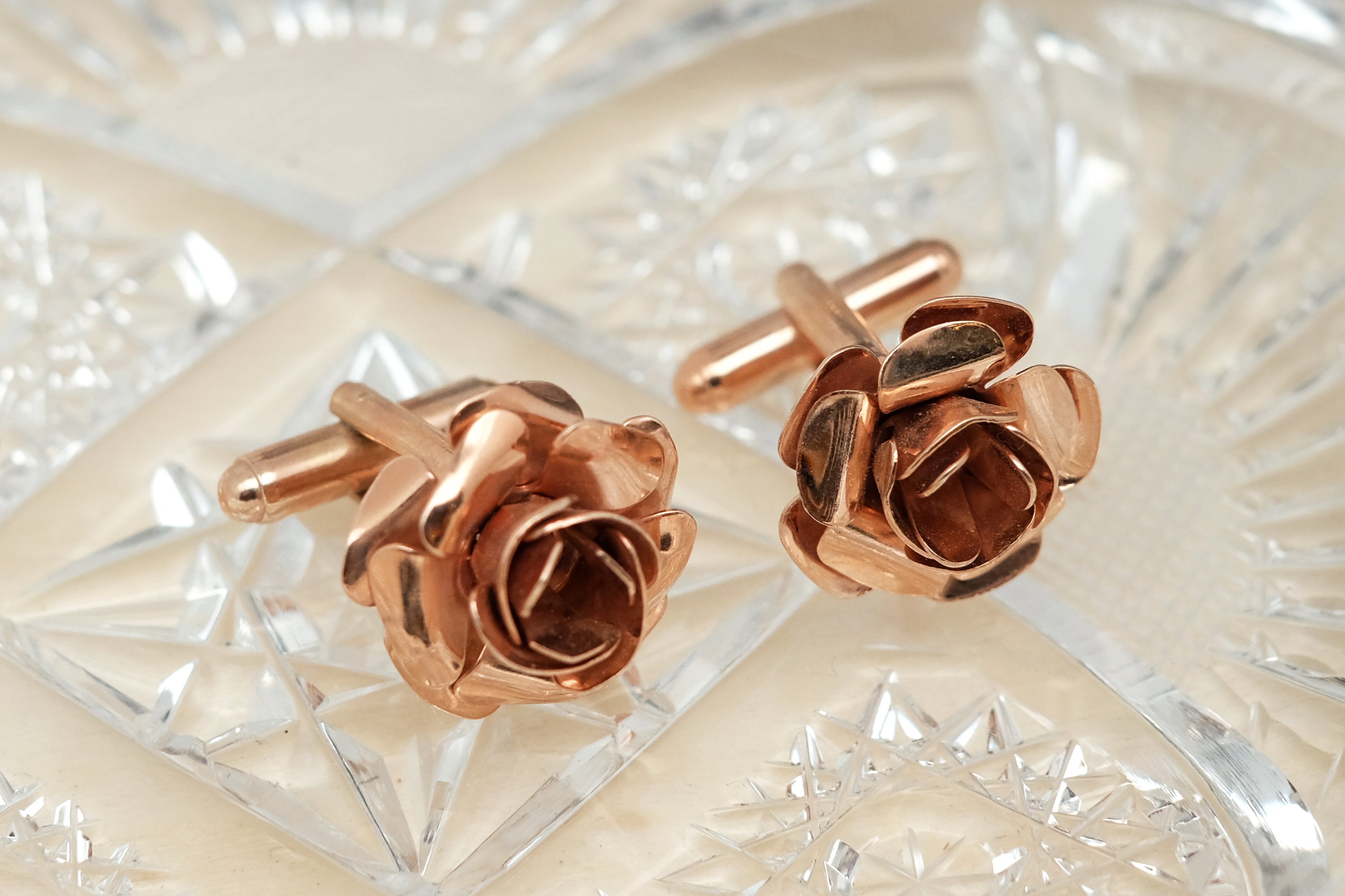 One Rose Smaller | Cufflinks