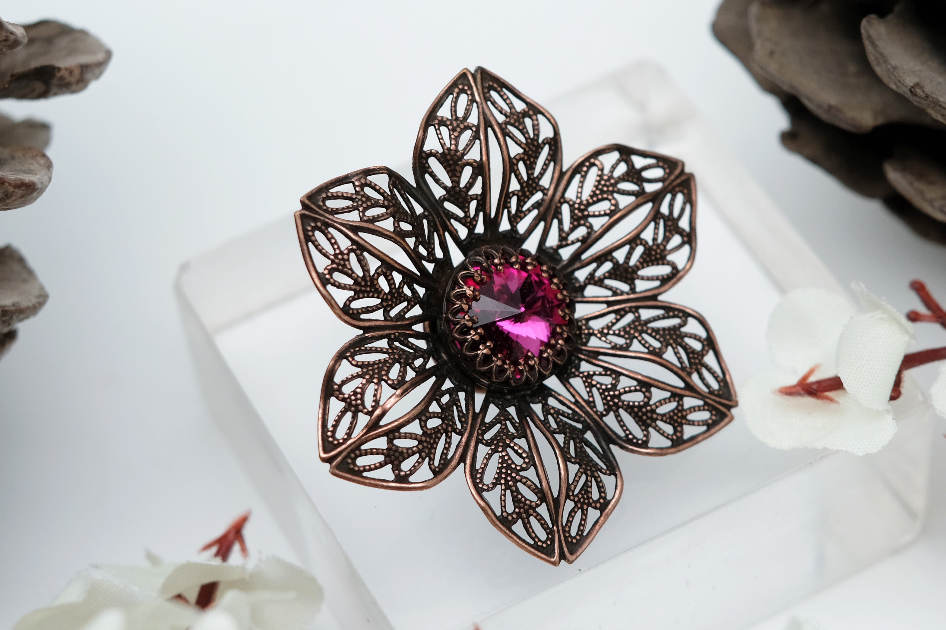 Victorian Filigree Flower | Pins