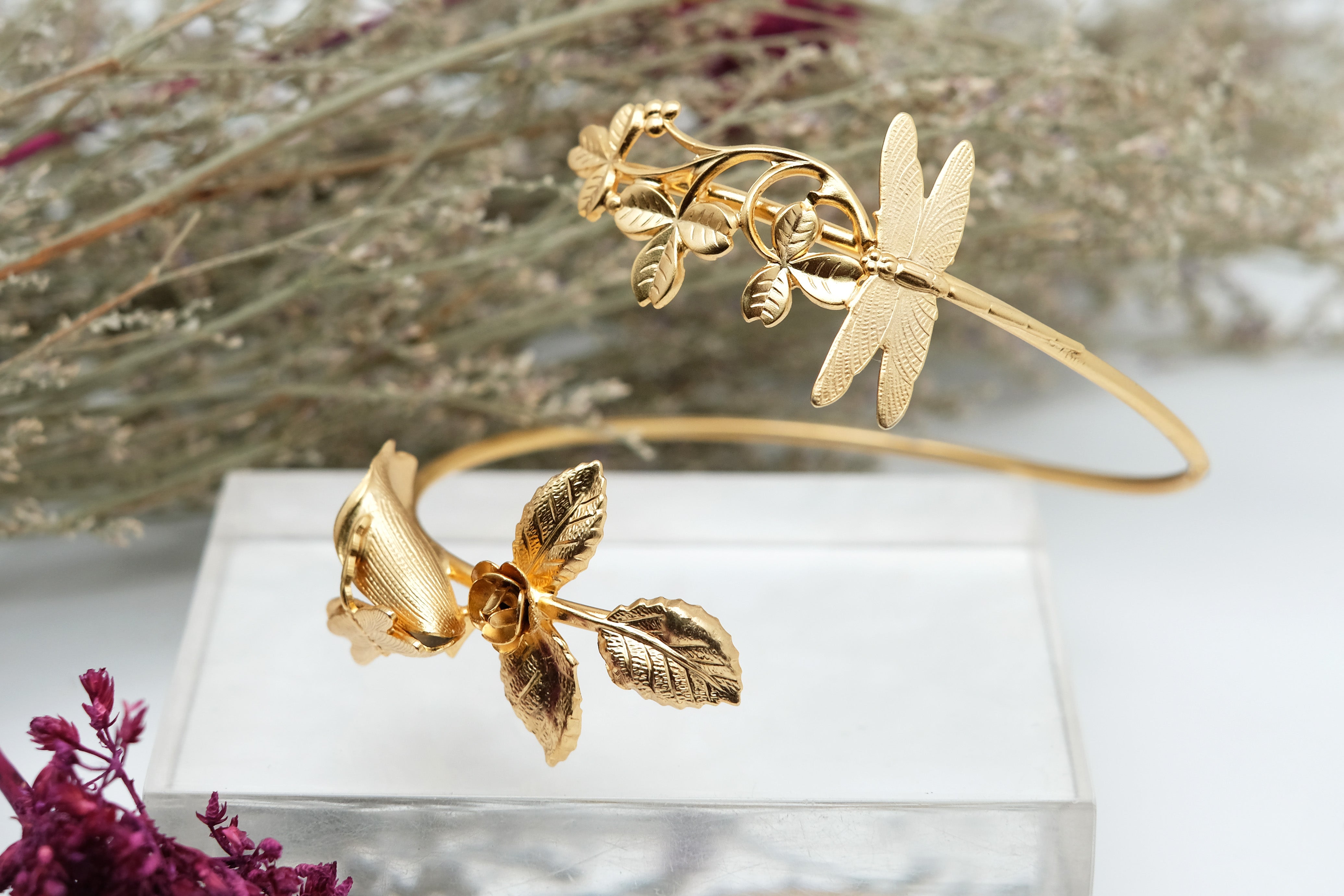 Bellflowers and Dragonflies | Bangle