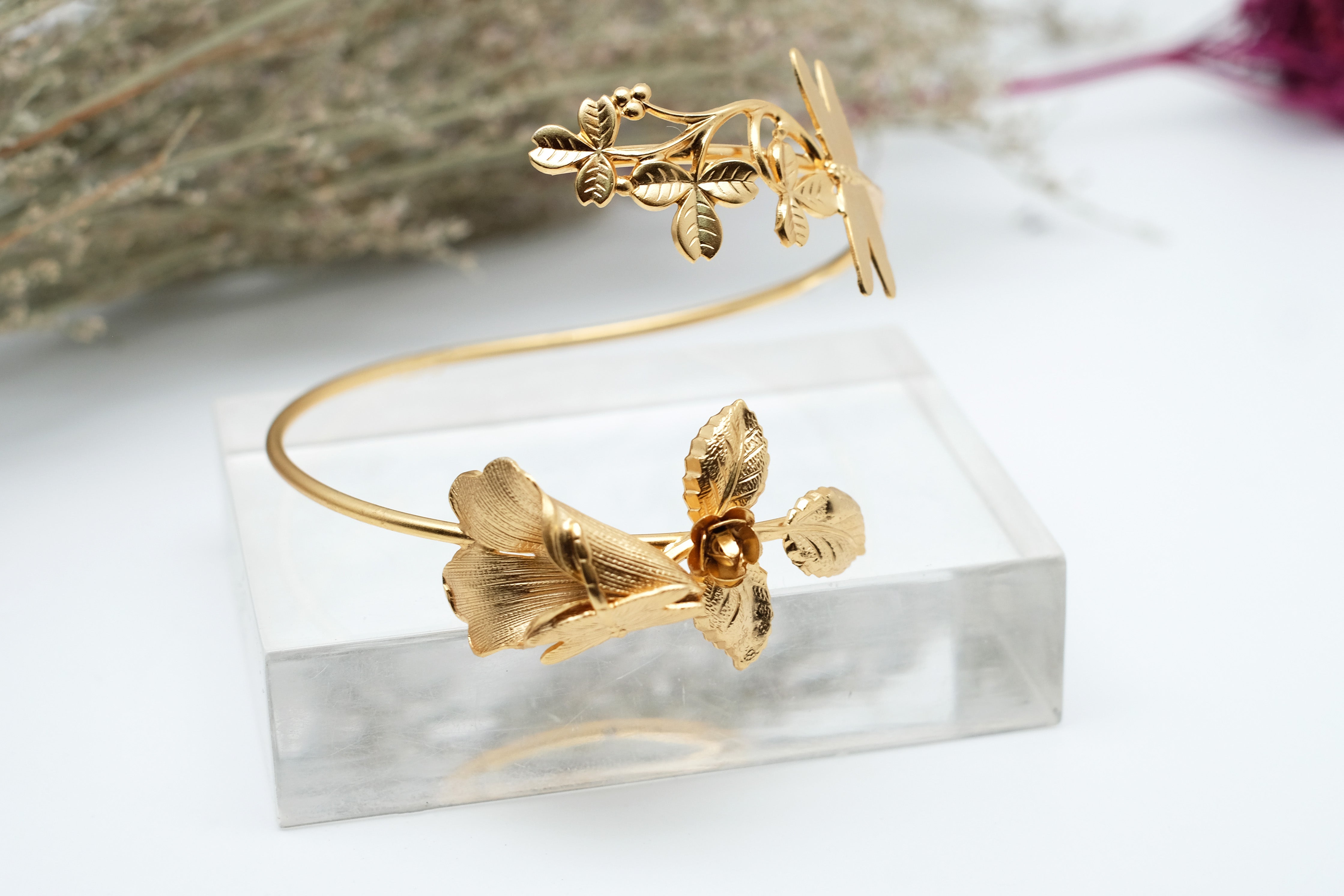 Bellflowers and Dragonflies | Bangle