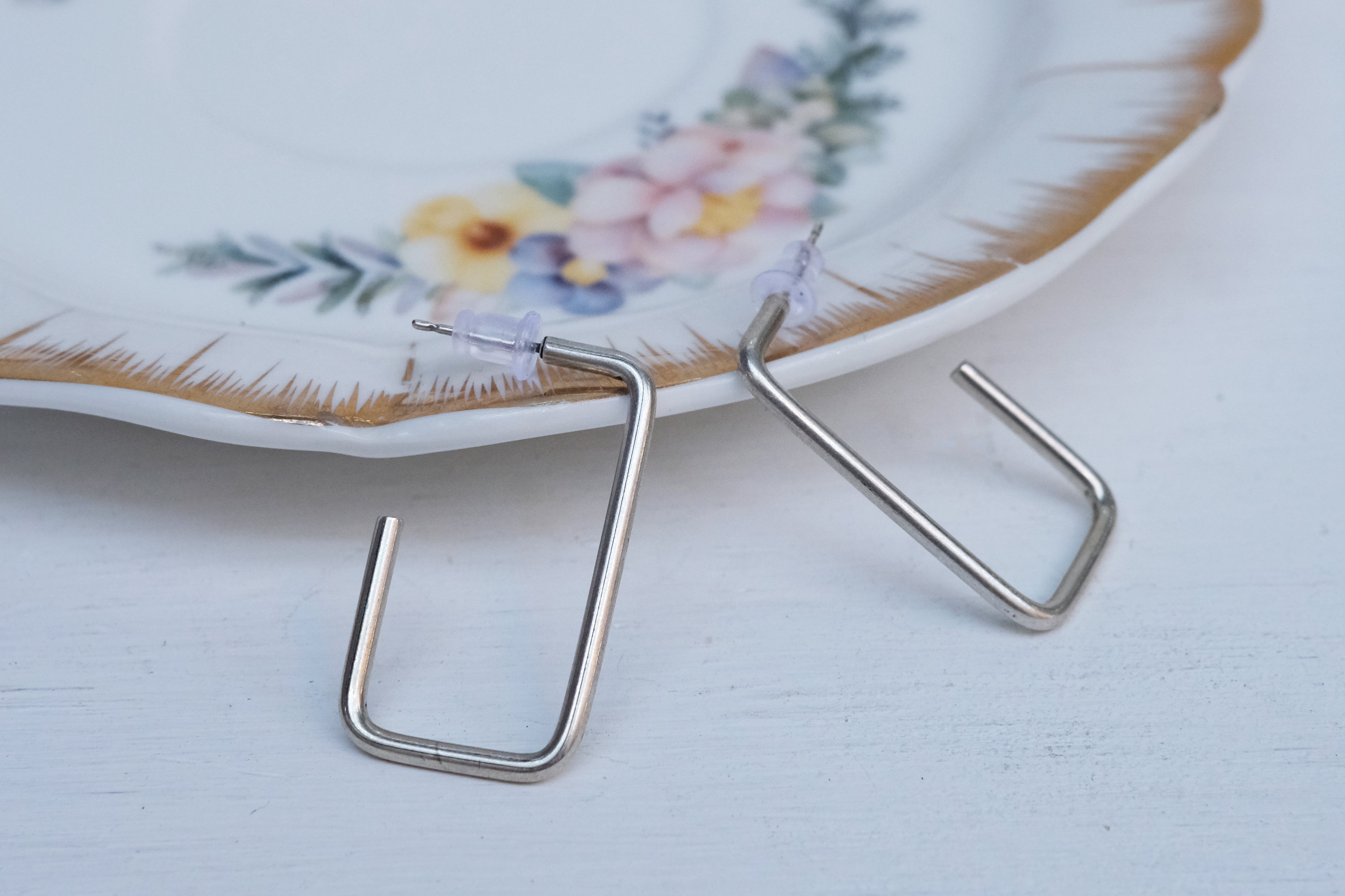 Geometric Hoops | Hoop Earrings