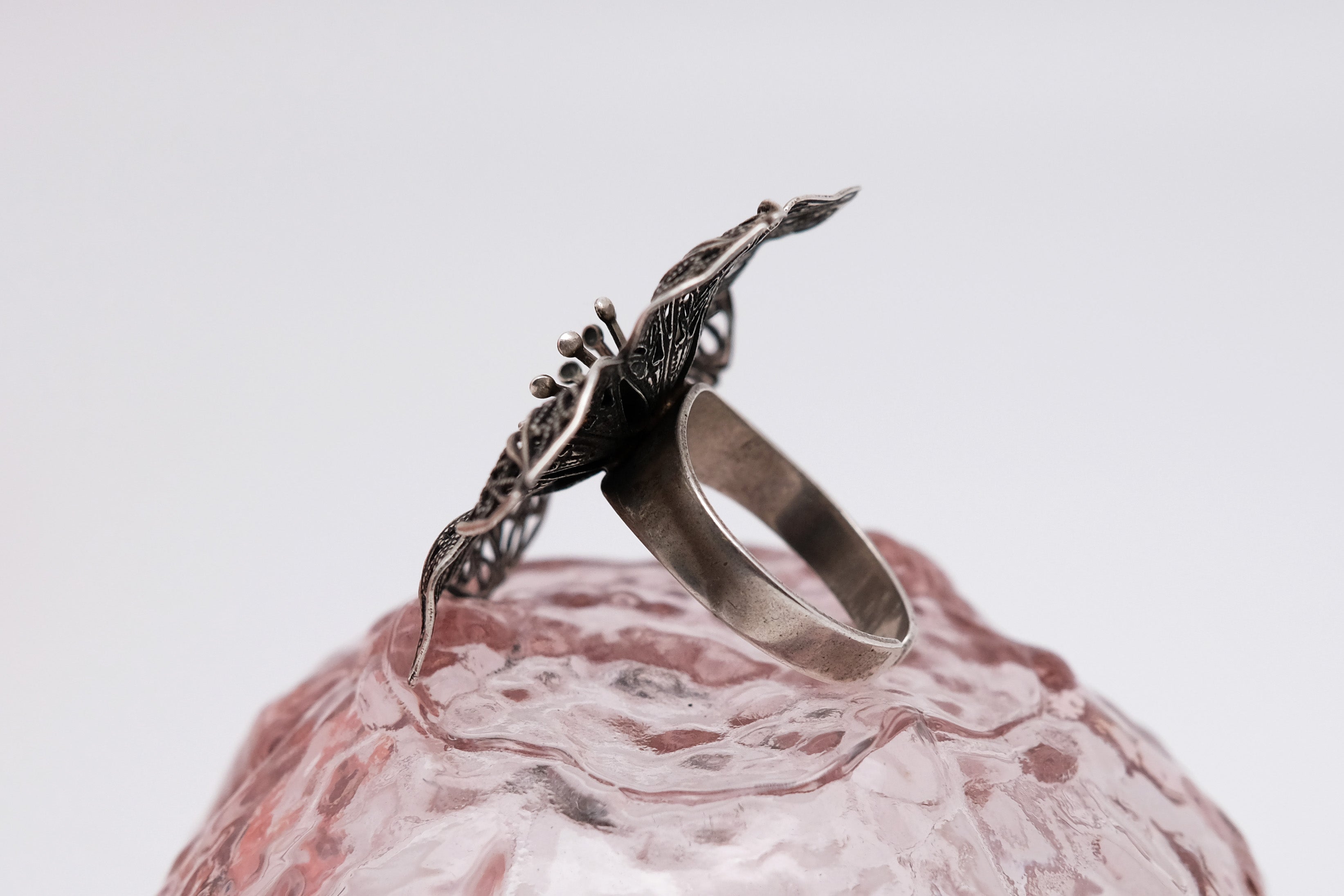Filigree Rose Ornament | Statement Ring
